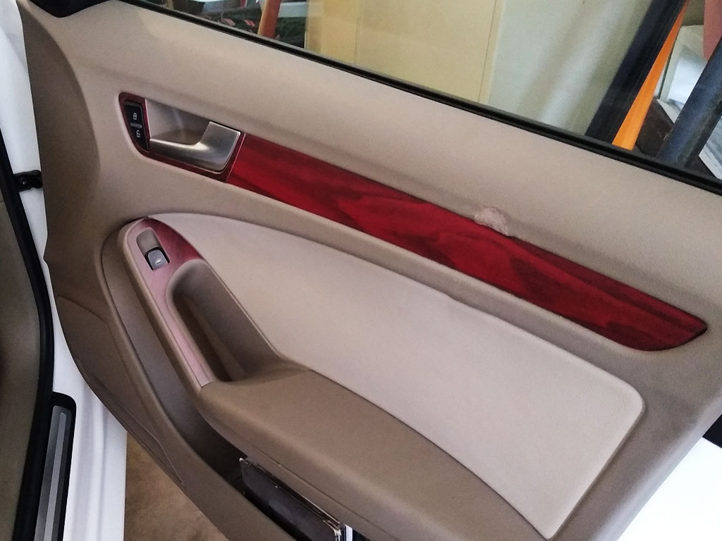 Rdash 2009 Audi A4 Passenger Stuff Dash Kit With Mahogany Wood Grain Vinyl
