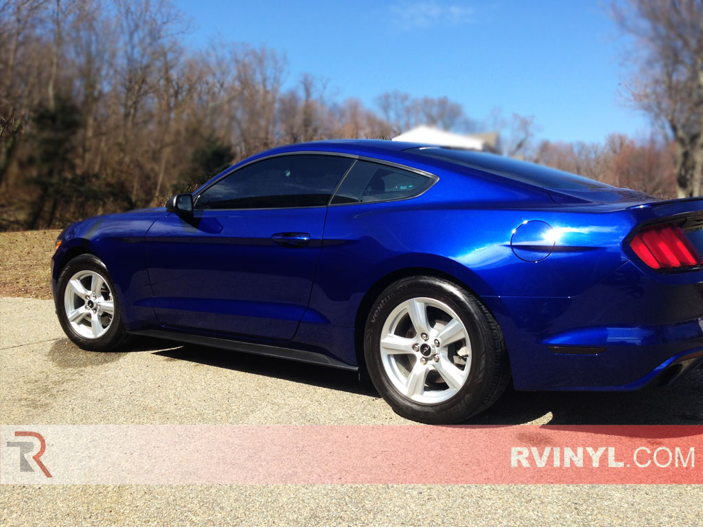PreCut All Sides Window Film Any Tint Shade % for Ford Mustang Coupe 2015-2019