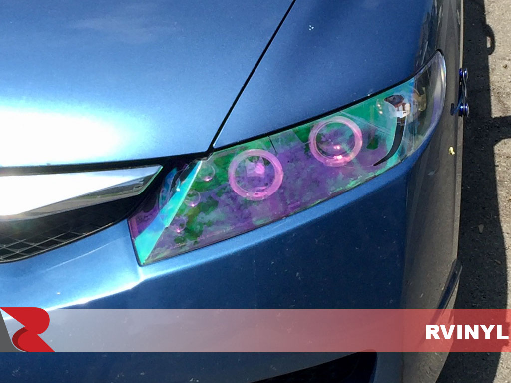 Rtint� Honda Civic Chameleon Headlight Tints