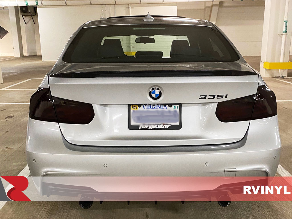 Rtint BMW Smoked Installed Tail Light Wrap