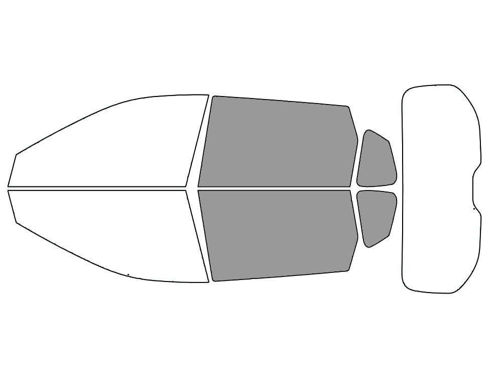 Rtint™ Nissan Pathfinder 2022-2024 Window Tint Kit