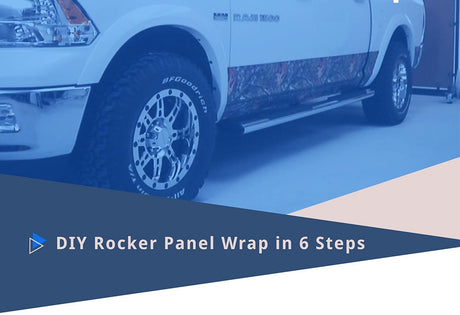 DIY Camo Rocker Panel Wraps in 6 Steps