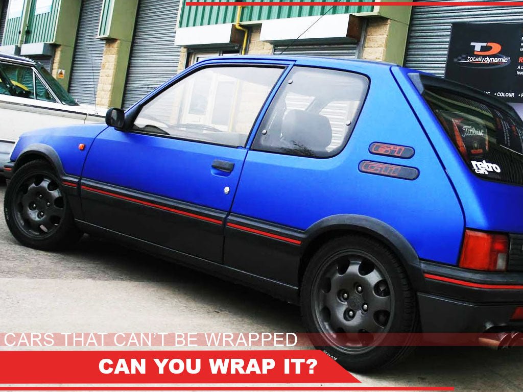 Wrap Tricks - Cars You Can't Wrap