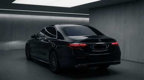 Heat Shrinking Precut Window Tint on Curved Glass