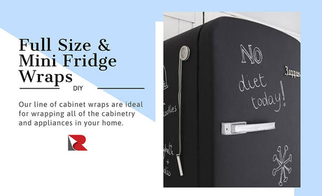 How Much Vinyl Do You Need to Wrap a Fridge?
