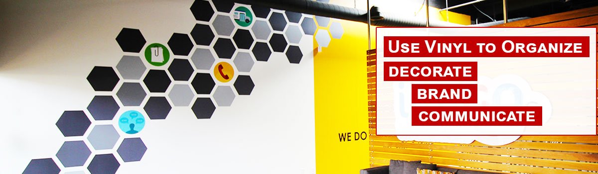 How to Use Craft Vinyl to Organize Your Office