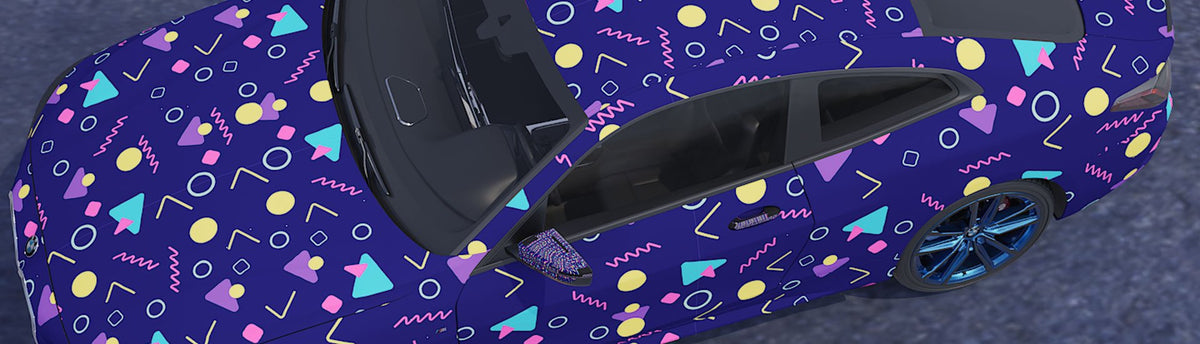 90s Retro Wrap Films | 90s Retro Vinyl Wraps - Rvinyl