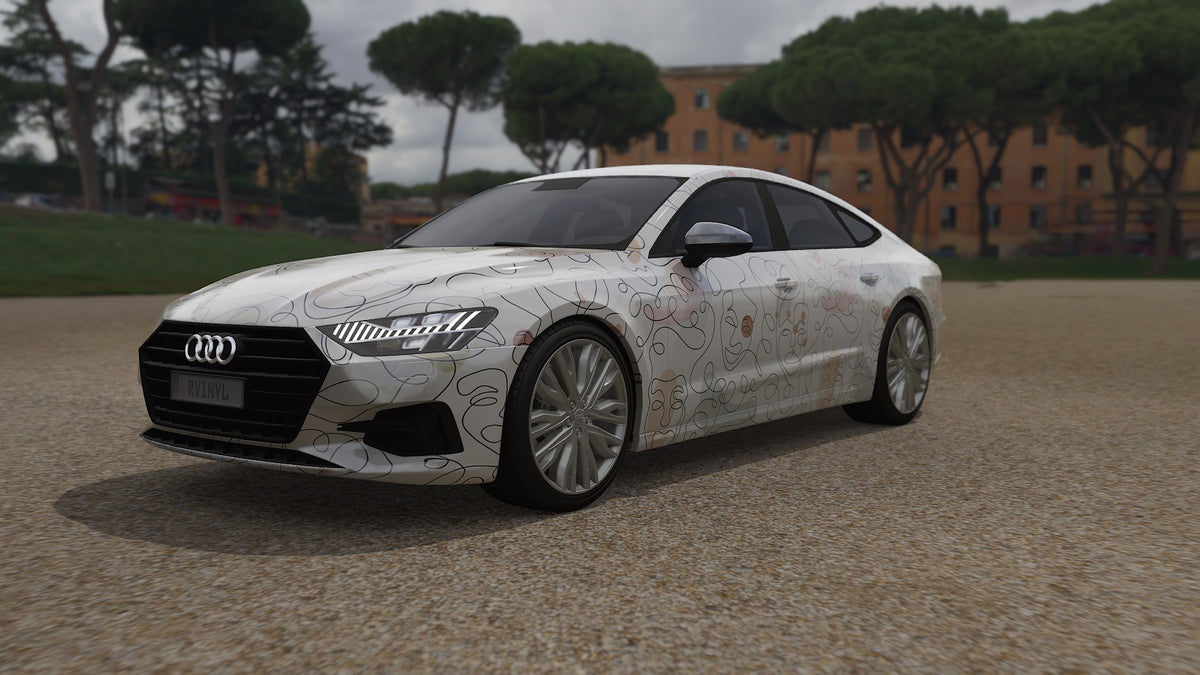Audi A7 Movie Wraps