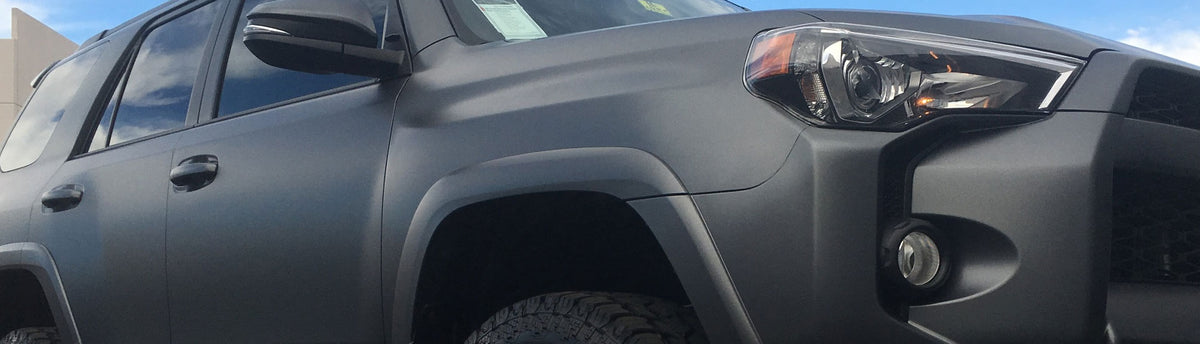 Charcoal Car, Boat and Motorcycle Wraps