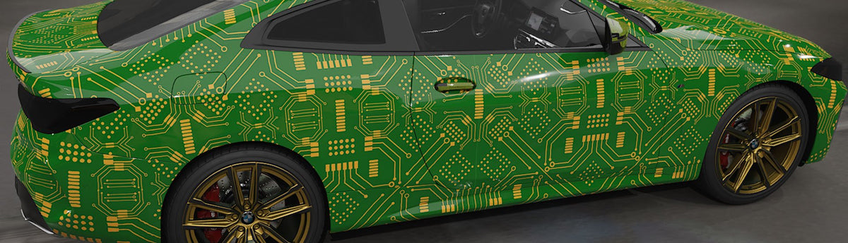 Circuit Board Technology Wrap Films | Circuit Board Technology Vinyl Wraps - Rvinyl