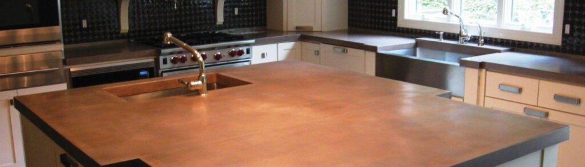 Copper Kitchen Countertop Wraps - Rvinyl