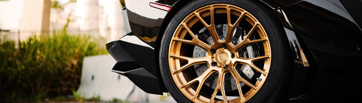 Gold Rim Wraps - Rvinyl