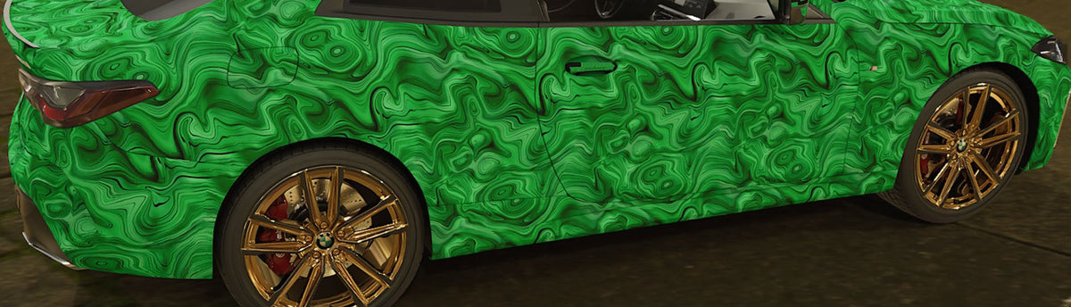 Green Agate Gemstone Wrap Films | Green Agate Gemstone Vinyl Wraps - Rvinyl