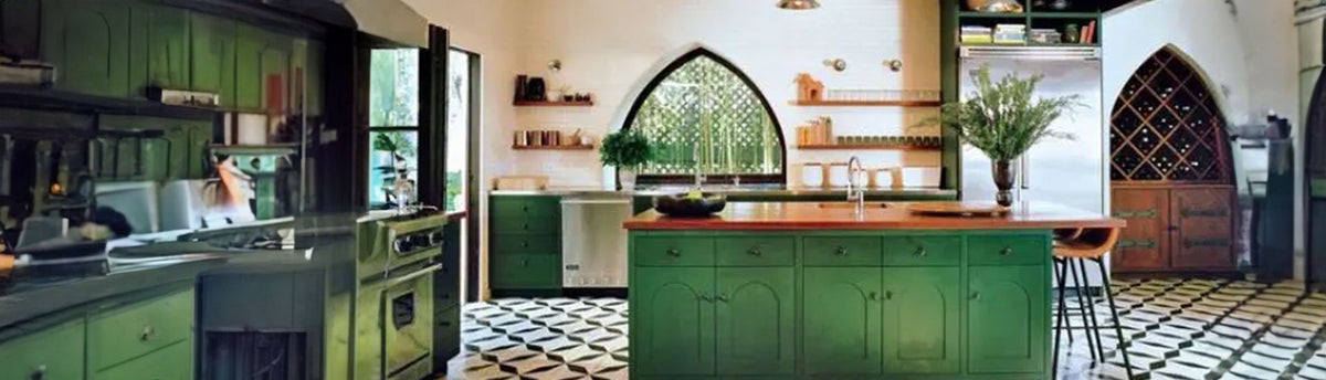 Green Kitchen Cabinet Wraps | Cabinetry Wraps - Rvinyl