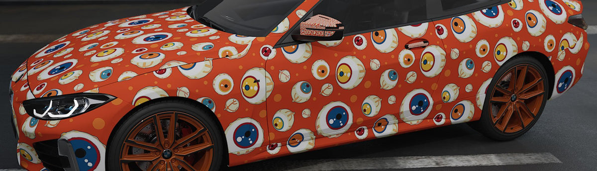 Halloween Holiday Wrap Films | Halloween Holiday Vinyl Wraps - Rvinyl