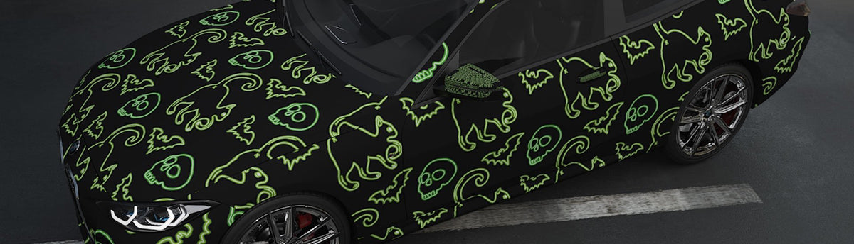 Halloween Wrap Films | Halloween Vinyl Wraps - Rvinyl