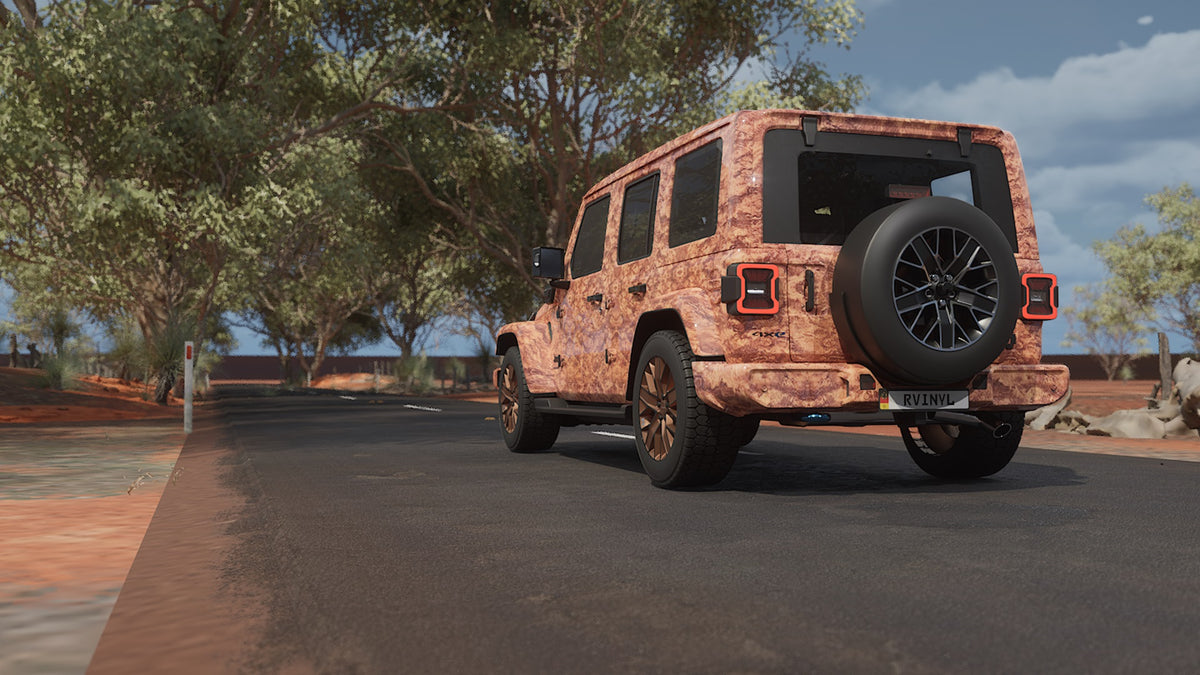 Woodgrain Vinyl Wrap Films