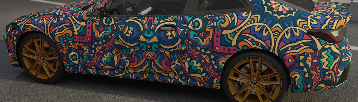 Mandala Wrap Films | Mandala Vinyl Wraps - Rvinyl