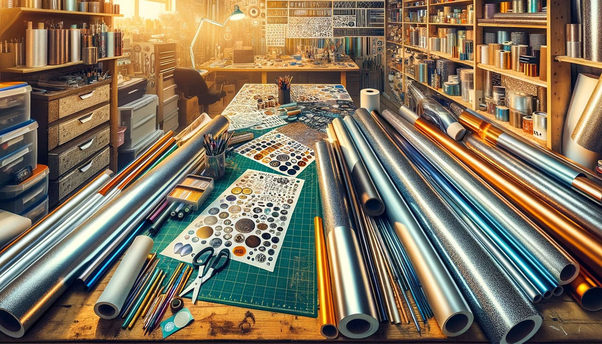 Metal Craft Vinyl | Craft Sheets - Rvinyl