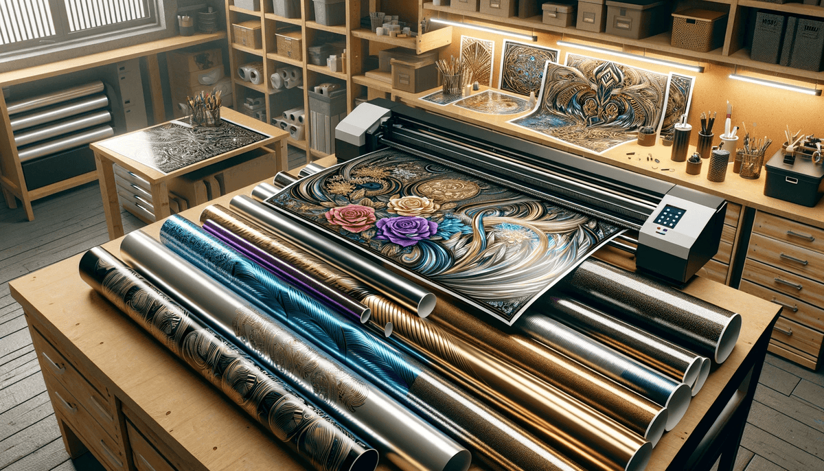 Metallic Craft Vinyl | Craft Sheets - Rvinyl