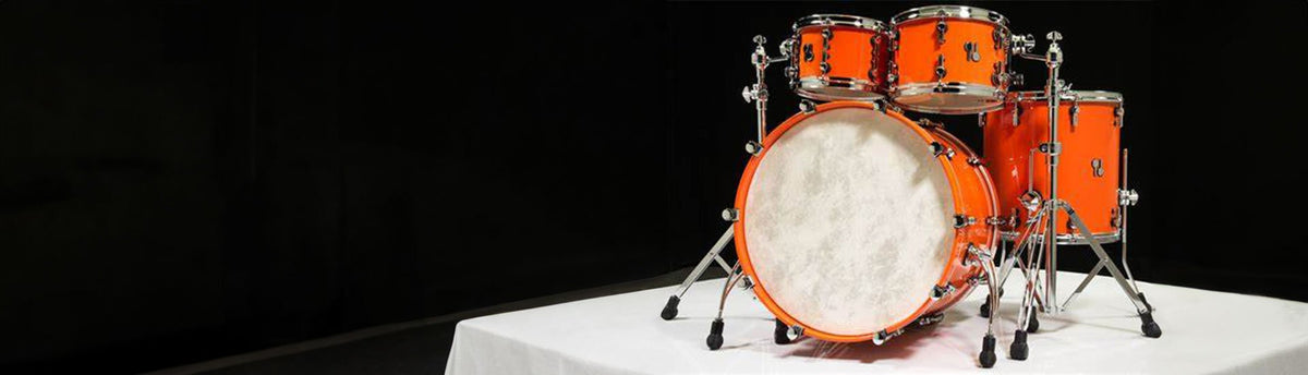Orange Drum Wraps | Snare Drum | Bass Drum | Tom-Toms - Rvinyl