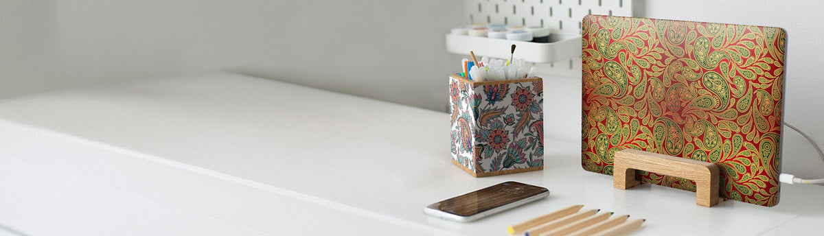 Rcraft™ Paisley Craft Vinyl | Craft Sheets | Craft Rolls - Rvinyl