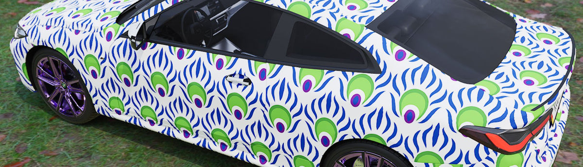 Peacock Wrap Films | Peacock Vinyl Wraps - Rvinyl