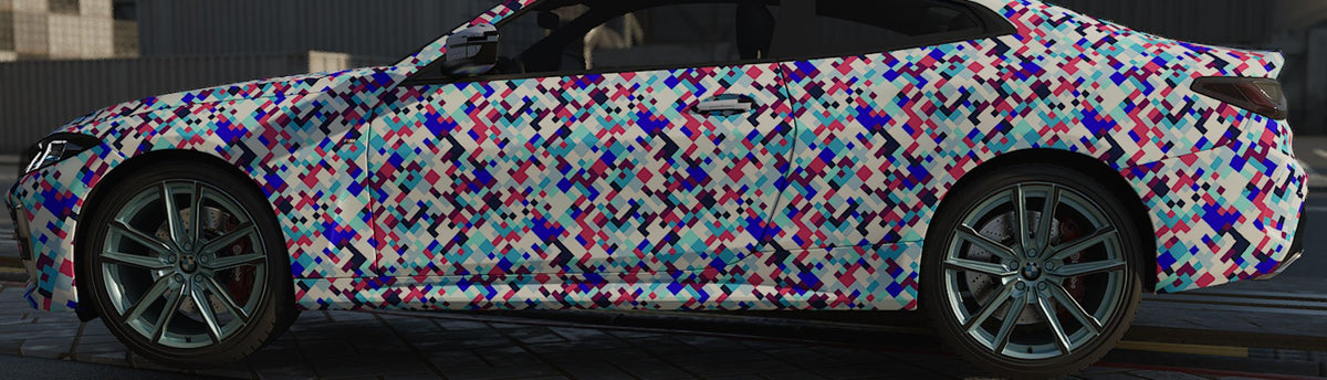 Pixel Wrap Films | Pixel Vinyl Wraps - Rvinyl