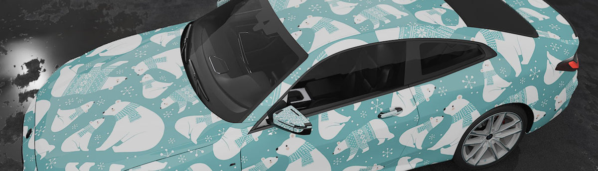 Polar Bear Wrap Films | Polar Bear Vinyl Wraps - Rvinyl