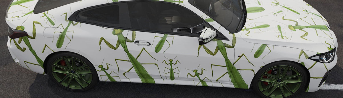 Praying Mantis Wrap Films | Praying Mantis Vinyl Wraps - Rvinyl