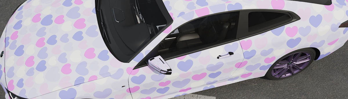 Purple Heart Wrap Films | Purple Heart Vinyl Wraps - Rvinyl