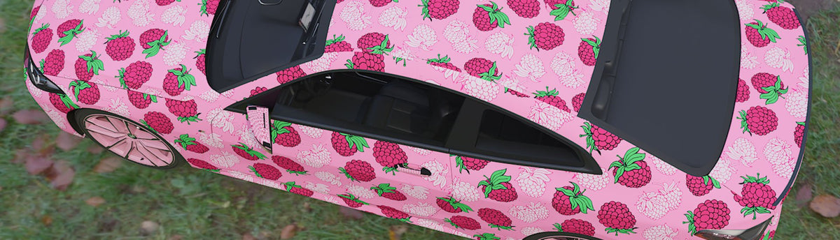 Raspberry Wrap Films | Raspberry Vinyl Wraps - Rvinyl