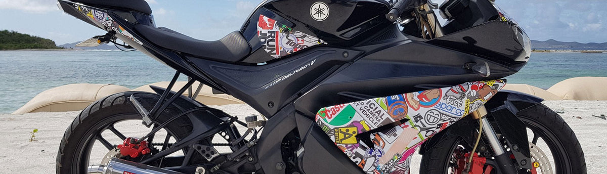 Sticker Bomb Wrap Films | Sticker Bomb Vinyl Wraps - Rvinyl