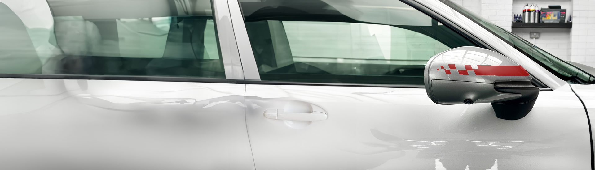 Rvinyl side-view mirror decal image