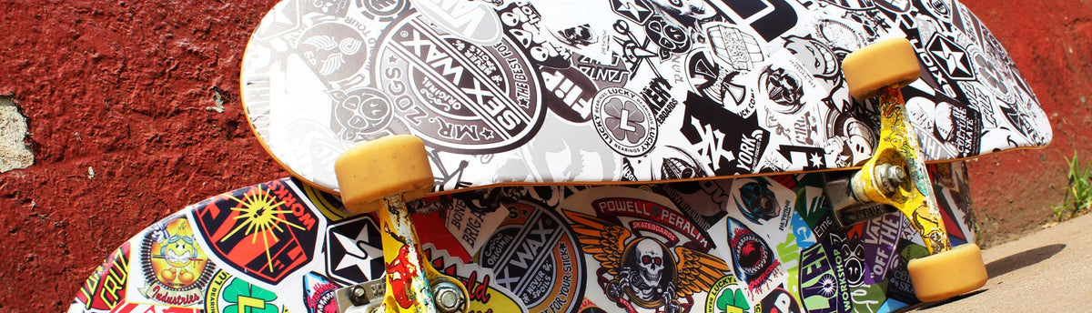 Skateboard Wraps | Skateboard Skins - Rvinyl