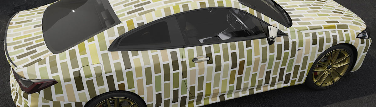 Stacked Brick Wrap Films | Stacked Brick Vinyl Wraps - Rvinyl