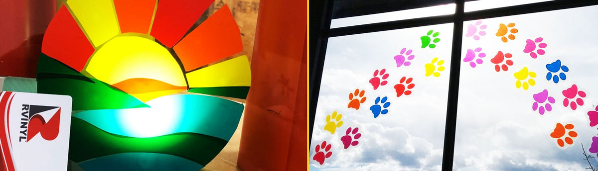 Translucent Craft Vinyl | Stained Glass Vinyl | Rvinyl - Rvinyl