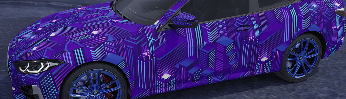 Urban Cityscape Wrap Films | Urban Cityscape Vinyl Wraps - Rvinyl