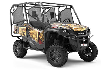 1899  Sticker Bomb Utility Vehicle Vinyl Wrap