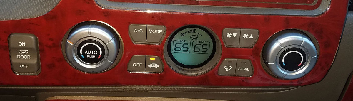 Dark Burlwood Honda Ridgeline Dash Kits