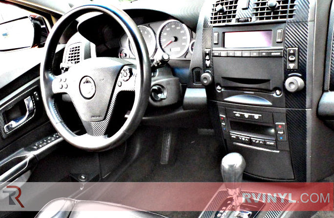 2007 Cadillac CTS Carbon Fiber Dash Kit~Cadillac CTS Custom Dash Kit Installation Example~2