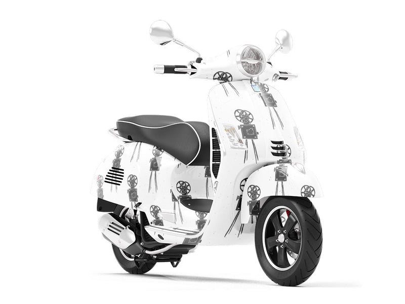 35MM Crank Movie Vespa Scooter Wrap Film