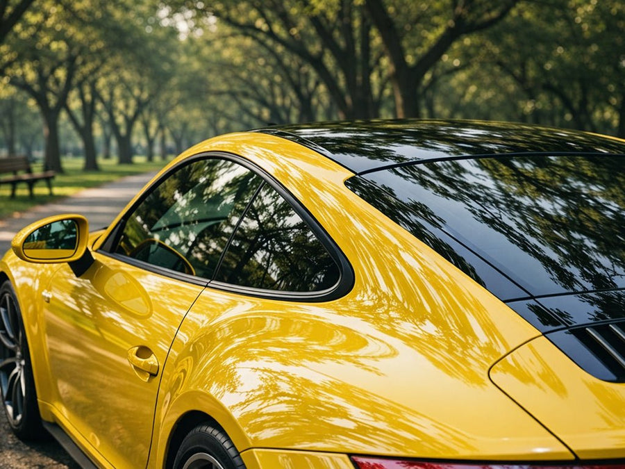 3M™ 2080 High Gloss Bright Yellow Vinyl Wrap | HG15