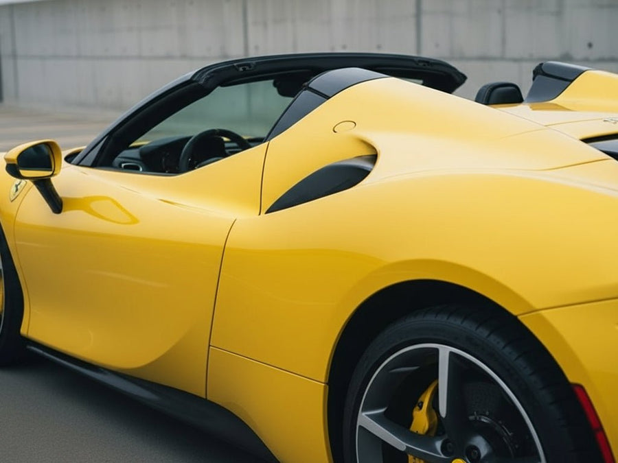 3M™ 2080 High Gloss Bright Yellow Vinyl Wrap | HG15