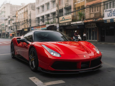 3M™ 2080 High Gloss Hot Rod Red Vinyl Wrap | HG13