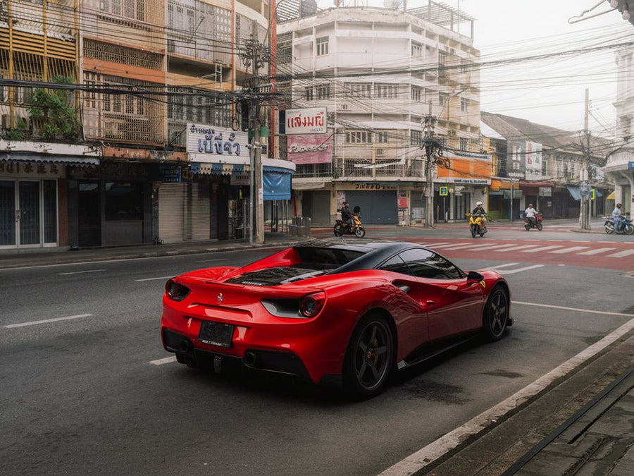 3M™ 2080 High Gloss Hot Rod Red Vinyl Wrap | HG13