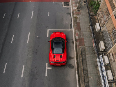 3M™ 2080 High Gloss Hot Rod Red Vinyl Wrap | HG13