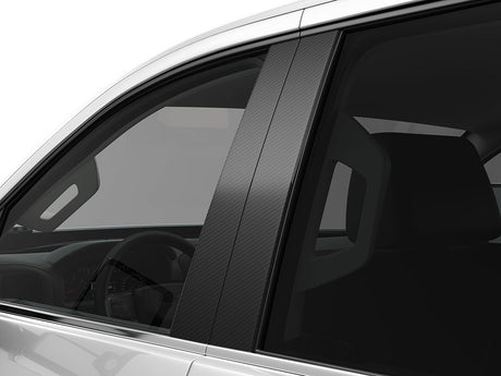toyota sequoia 2023-2023 Carbon Fiber Pillar Cover Diagram