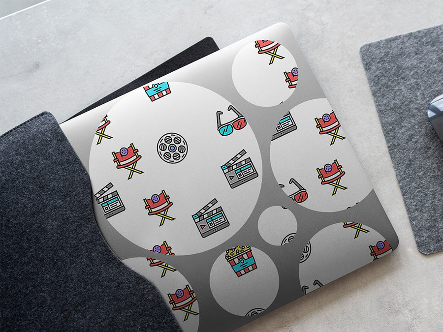 3d fun movie DIY Laptop Stickers
