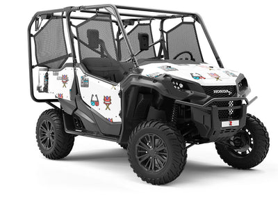 3D Fun Movie Utility Vehicle Vinyl Wrap